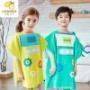 兒童機器人卡通套頭浴巾