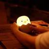 小雞搖擺充電式伴睡小夜燈(蛋殼燈白)